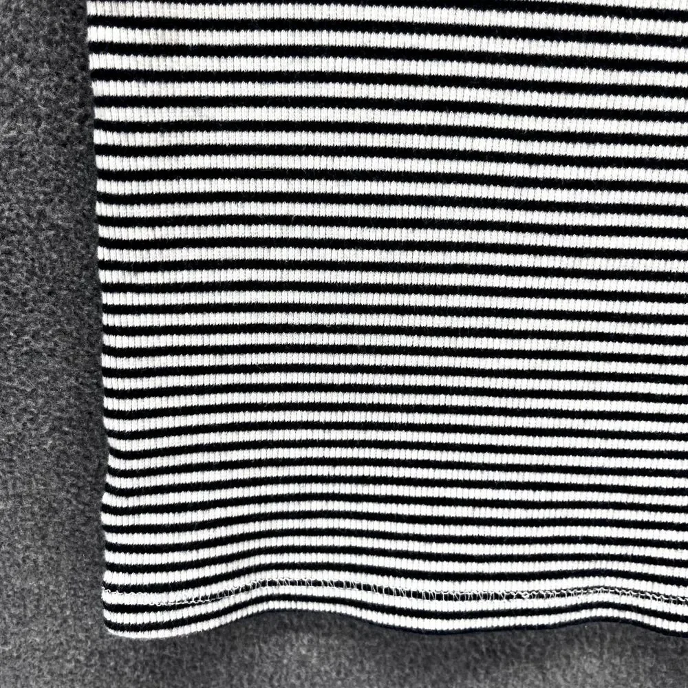 Zara Trafaluc Top Girls‎ Junior Medium Blue White Stripes Stretch Tank